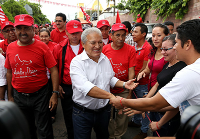 Victoria electoral del FMLN en El Salvador